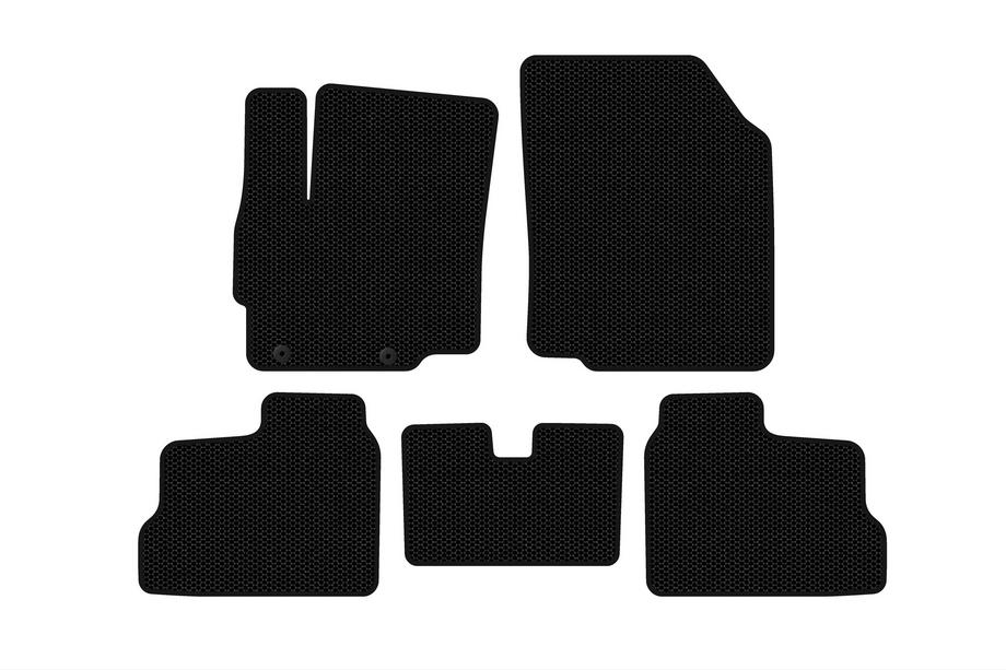 Mitsubishi Space Star/Mirage 2012- Rubber floor mats Carsuit (for Mirage, HB, black) Photo 1