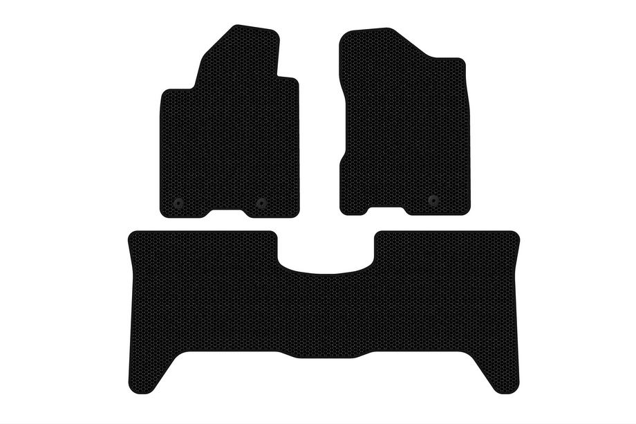 Nissan Armada 2003-2015 Rubber floor mats Carsuit (2 rows, 2003-2008 black) Image