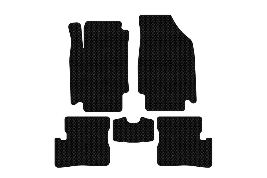 Nissan Micra K12 2003-2010 Rubber Floor Mats Carsuit (HB, Black) Image