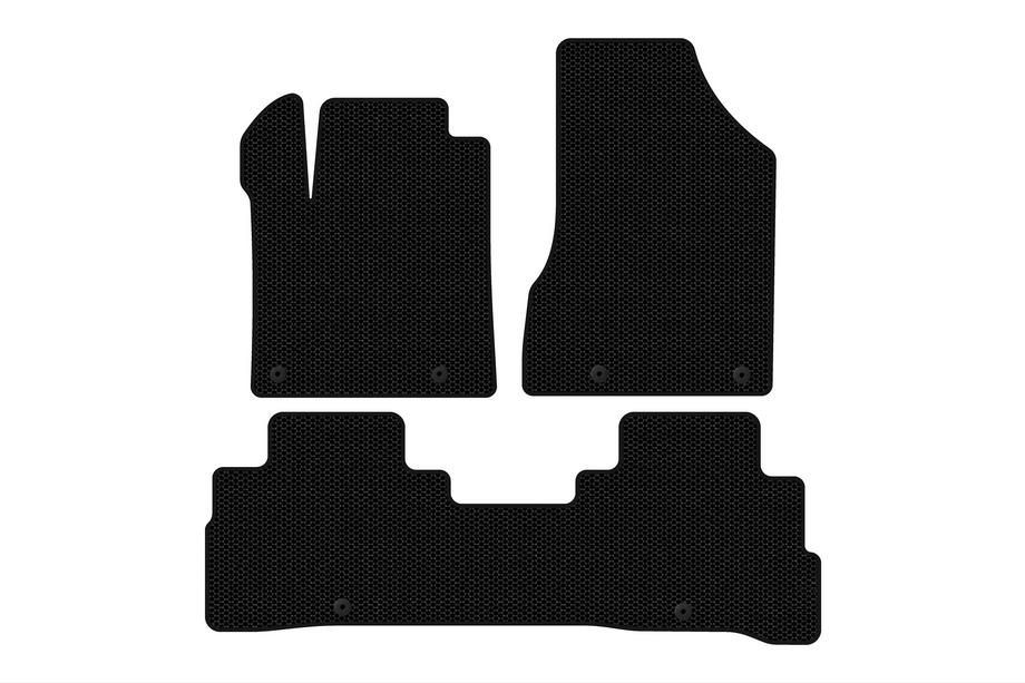 Nissan Murano 2014- Rubber Floor Mats Carsuit (2014-2019, Black) Image