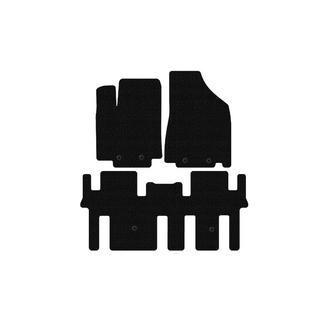Rubber floor mats Carsuit (2 rows, black) photo 1