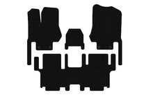 Nissan Quest 2011-2017 Rubber floor mats Carsuit (2 rows, 7-seater, black) photo 1