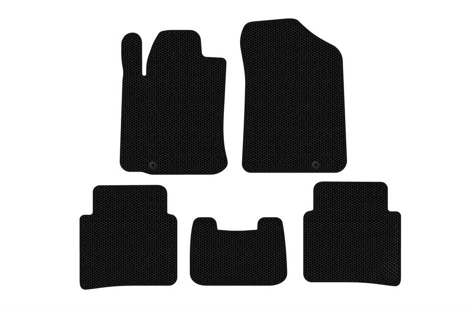 Nissan Teana 2008-2013 Rubber Floor Mats Carsuit (SD, Black) Image