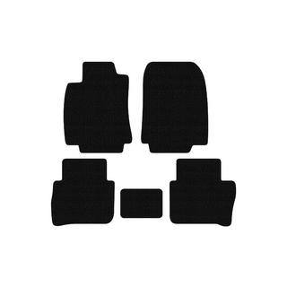 Rubber Floor Mats Carsuit (HB, Black) Nissan Tiida 2011-2014 photo 1