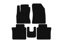 Nissan Note 2012-2020 Rubber Floor Mats Carsuit (HB, Black) photo 1