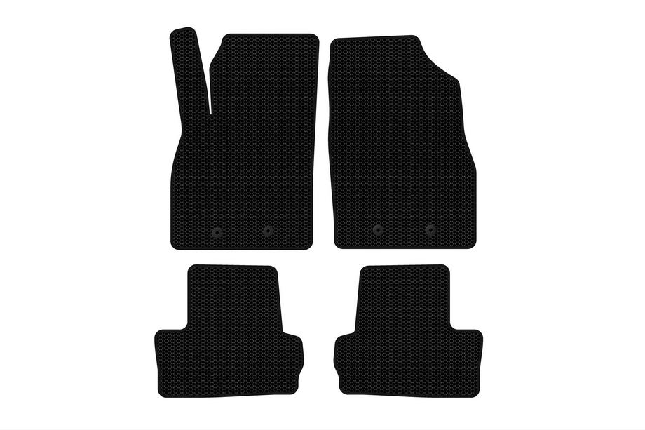 Opel Ampera 2011-2016 Rubber Floor Mats Carsuit (LB, Hybrid, Black) Image