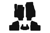 Opel Astra G classic 1998-2012 Rubber Floor Mats Carsuit (SD, Black) photo 1