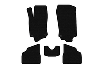 Opel Corsa C 2000-2006 Rubber Floor Mats Carsuit (Black) photo 1