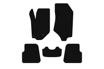 Opel Corsa F 2019- Rubber floor mats Carsuit (HB, 5-door, black) photo 1