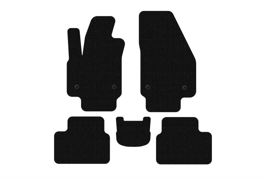 Opel Meriva 2010-2017 Rubber Floor Mats Carsuit (Black) Image