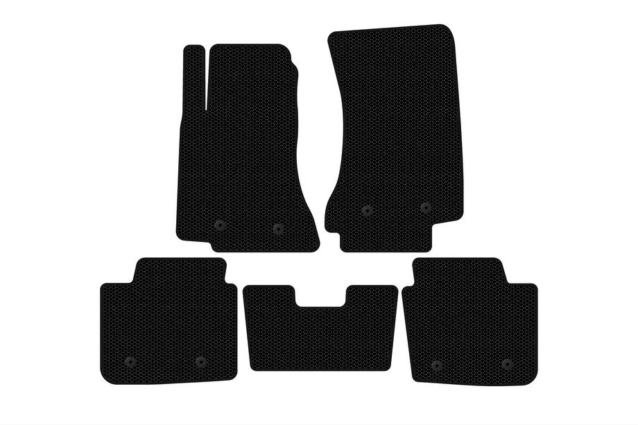 Opel Omega B 1994-2003 Rubber Floor Mats Carsuit (SD, Black) Image