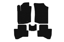 Peugeot 108 2014-2021 Rubber Floor Mats Carsuit (HB, Black) photo 1