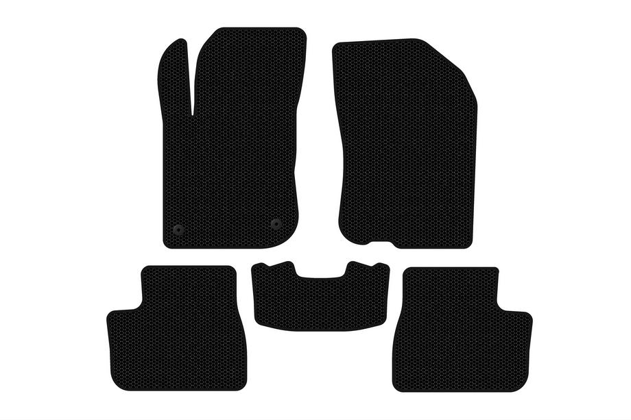 Peugeot 208 2012-2019 Rubber Floor Mats Carsuit (Black) Image