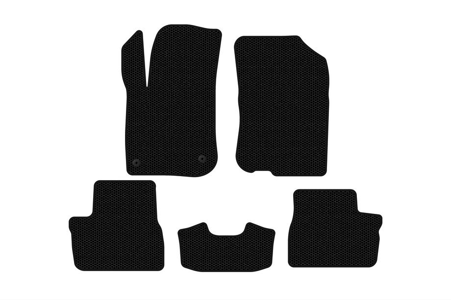 Peugeot 208 2012-2019 Rubber floor mats Carsuit (HB, 5-door, black) Image