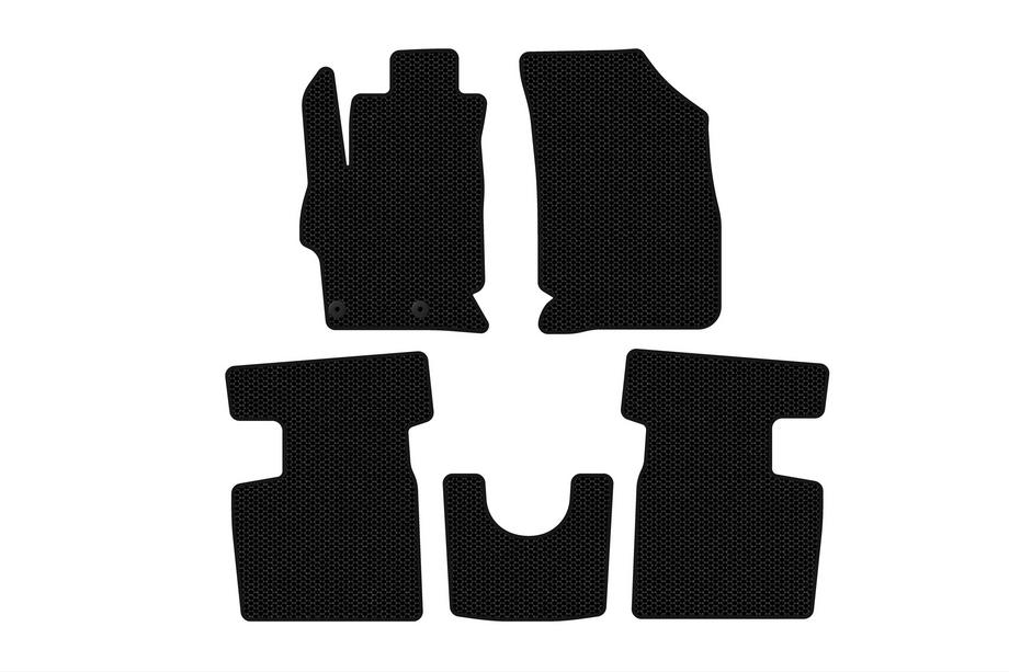 Peugeot 301 2012- Rubber Floor Mats Carsuit (2017+, SD, Black) Image