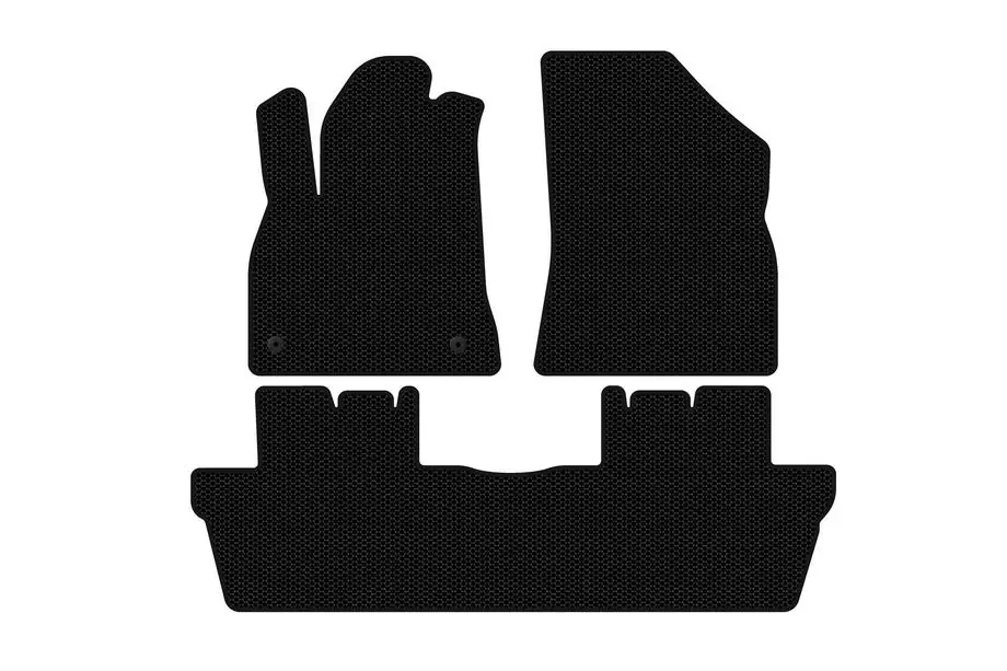 Peugeot 5008 2009-2016 Rubber Floor Mats Carsuit (Black) Photo 1