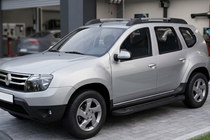 Dacia Duster 2008-2018 Side Steps RedLine Black (2 pcs, Aluminum) photo 1