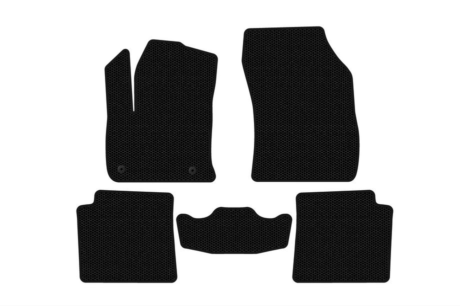 Peugeot 2008 2019- Rubber Floor Mats Carsuit V1 (Electric, Black) Image