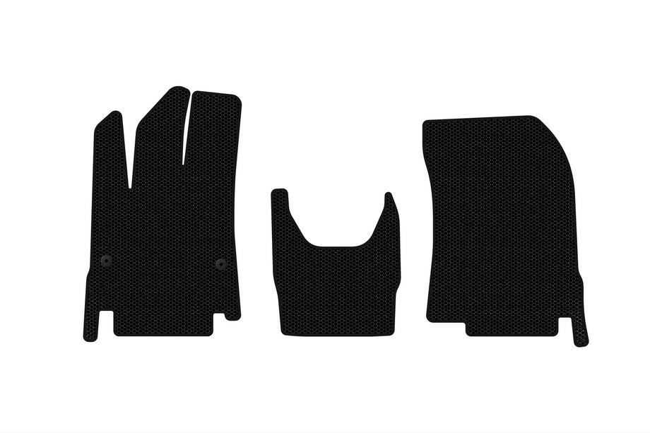 Peugeot Partner/Rifter 2019- Rubber Floor Mats Carsuit (Black) Image