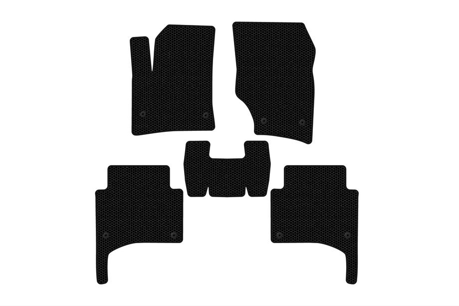 Porsche Cayenne 2003–2010 Rubber Floor Mats Carsuit (Black) Image