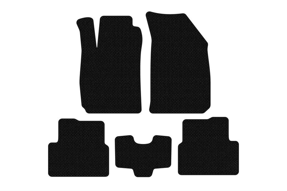 RAVON R4 2016-2020 Rubber Floor Mats Carsuit (SD, Black) Image