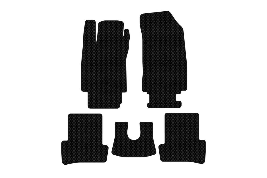 Renault Clio III 2005-2012 Rubber Floor Mats Carsuit (Black) Photo 1