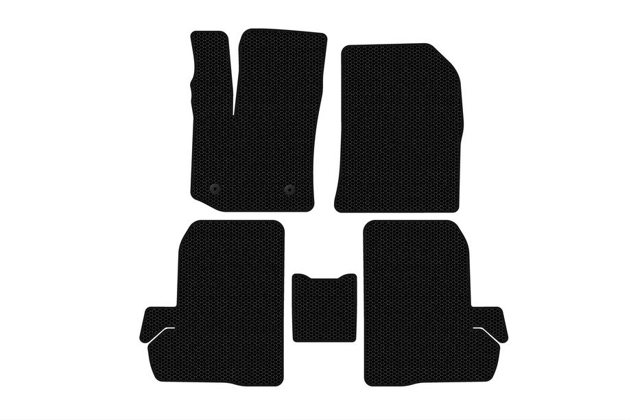 Renault Dokker 2013-2022 Rubber Floor Mats Carsuit (Black) Image