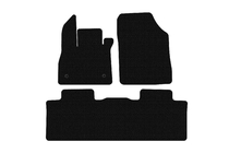 Renault Espace 2014- Rubber floor mats Carsuit (5-seater, black) photo 1