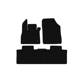 Rubber floor mats Carsuit (5-seater, black) photo 1