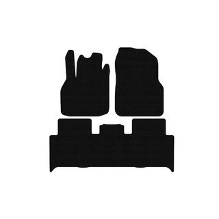 Rubber floor mats Carsuit (2 rows, black) photo 1