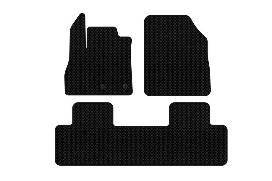 Renault Scenic/Grand 2016–2025 Rubber floor mats Carsuit (5-seater, black) Image