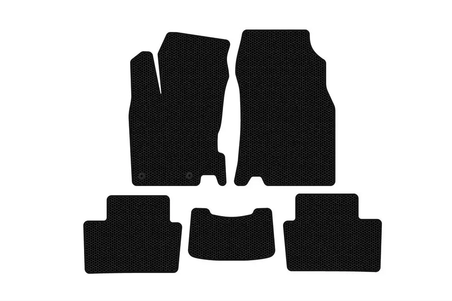 Renault Kadjar 2015-2022 Rubber floor mats Carsuit (2015-2018, black) Image