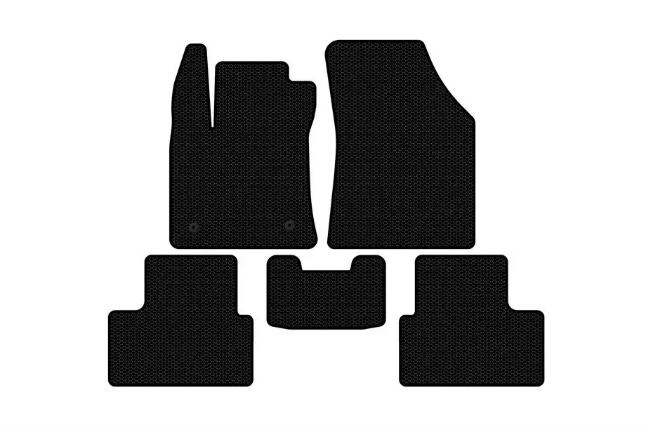 Renault Megane IV 2016-2025 Rubber Floor Mats Carsuit (SD, Black) Image