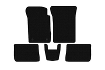 Renault Symbol 2008-2013 Rubber Floor Mats Carsuit (SD, Black) photo 1