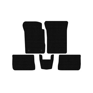 Rubber Floor Mats Carsuit (SD, Black) Renault Symbol 2008-2013 photo 1