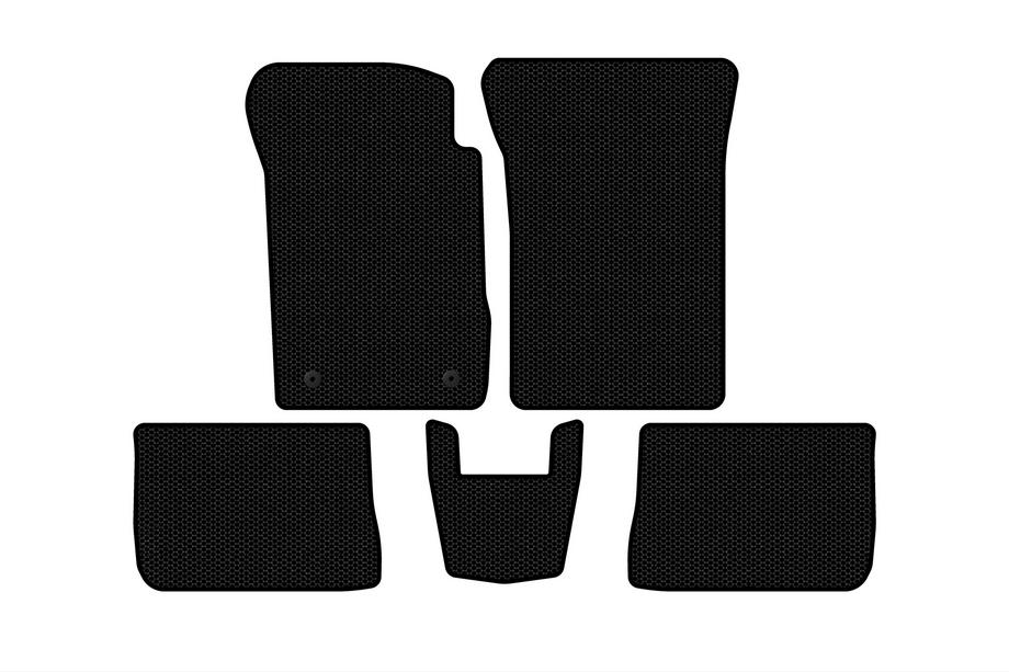 Renault Symbol 2008-2013 Rubber Floor Mats Carsuit (SD, Black) Image