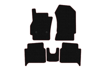 Renault Zoe 2012-2019 Rubber Floor Mats Carsuit (HB, Black) photo 1
