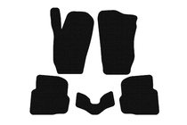 Seat Cordoba 2000-2009 Rubber Floor Mats Carsuit (SD, Black) photo 1