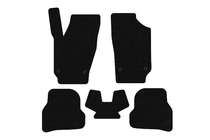 Seat Ibiza 2010-2017 Rubber floor mats Carsuit (2010-2012, HB, 5-door, black) photo 1