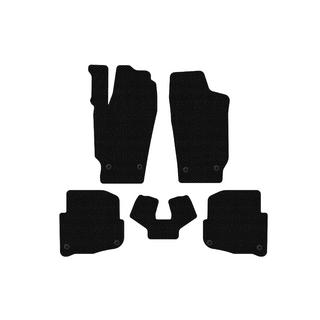 Rubber Floor Mats Carsuit (SD, Black) Skoda Fabia 2000-2007 photo 1