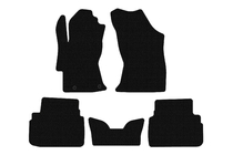 Subaru XV 2017-2023 Rubber Floor Mats Carsuit V2 (Black) photo 1