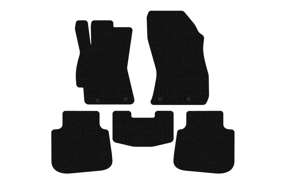 Subaru Legacy 2014-2019 Rubber floor mats Carsuit (SD, Legacy BN, black) Photo 1
