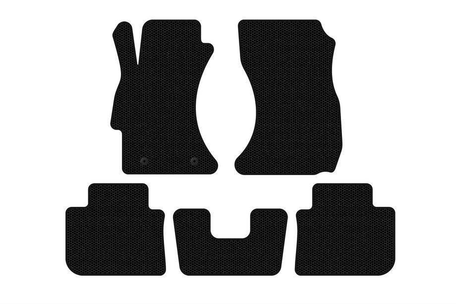 Subaru WRX 2014- Rubber Floor Mats Carsuit (SD, Black) Image