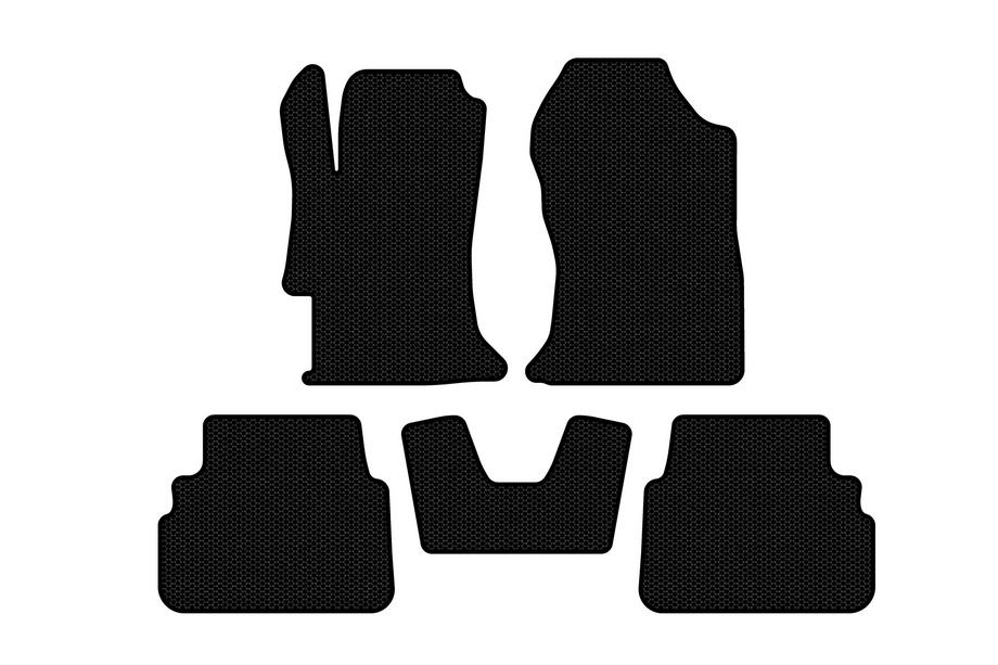 Subaru XV 2017-2023 Rubber Floor Mats Carsuit V1 (Black) Image