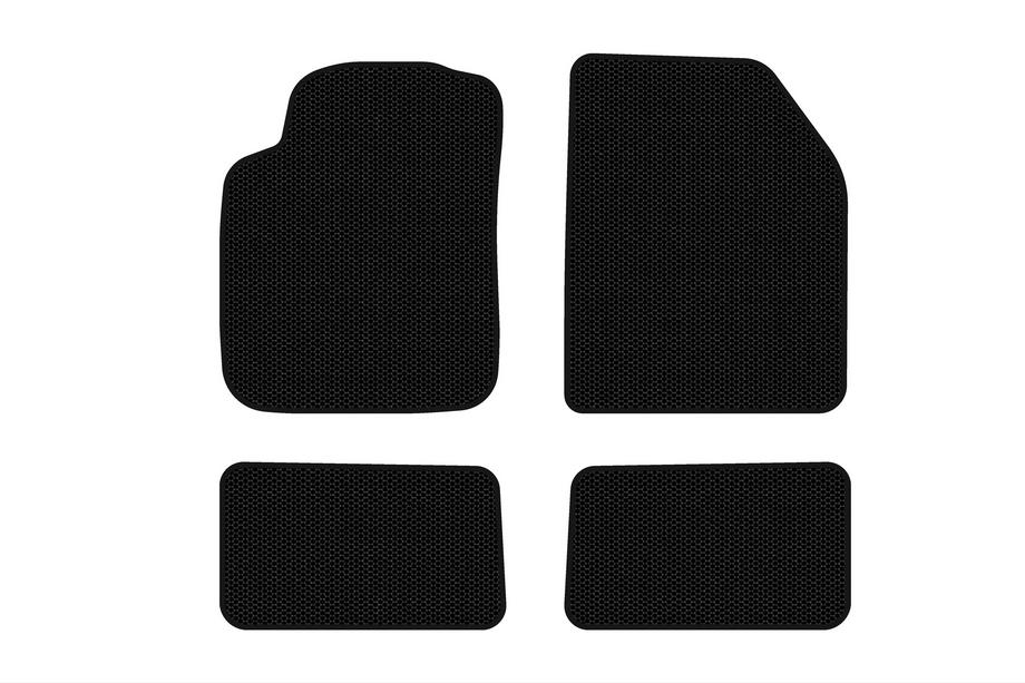 Suzuki Alto 2009-2014 Rubber Floor Mats Carsuit (Black) Image