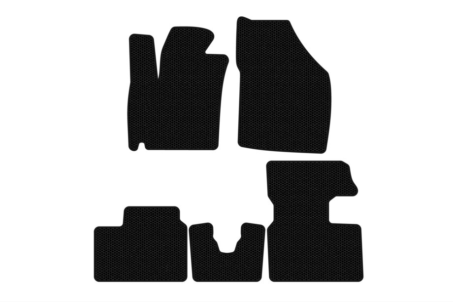 Suzuki Ignis 2016- Rubber floor mats Carsuit (2016-2020, HB, black) Image