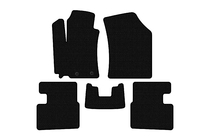 Suzuki Swift 2010-2017 Rubber floor mats Carsuit (HB, 5-door, black) photo 1