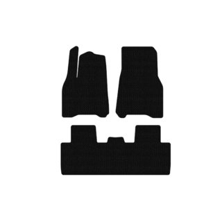 Rubber Floor Mats Carsuit (2020-2024, black) Tesla Model Y 2020- photo 2