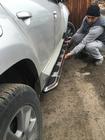 Renault Duster 2008–2017 Side Steps Vison (2 pcs, Aluminum & Stainless Steel) photo 4