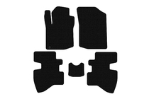 Toyota Aygo 2007-2014 Rubber Floor Mats Carsuit (2007-2009, HB, 3-Door, Black) photo 1